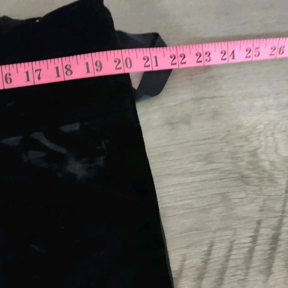 Vintage Dessy Collection Black Tie Waist Tank Size 10 V Back - Picture 5 of 6